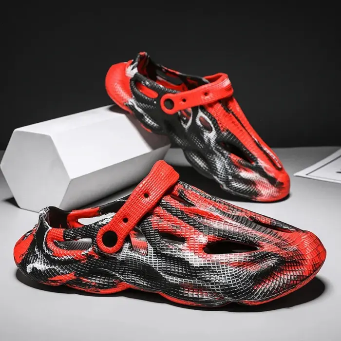 Summer Outdoor Platform Clogs For Men - Image 1