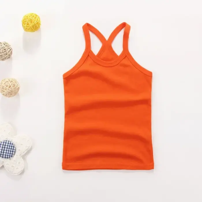 Cotton Sleeveless Vests For Girls - Image 4