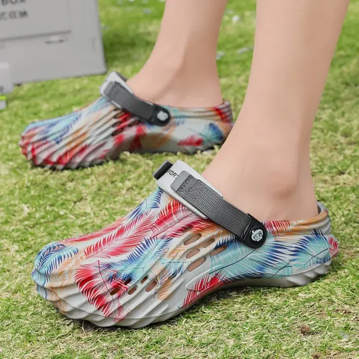 Summer Soft Platform Clogs For Men - Image 5