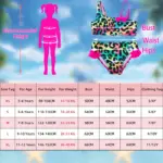Leopard Swimsuit For Girls - Image 2