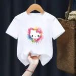 Casual Hello Kitty T-Shirts For Girls - Image 3