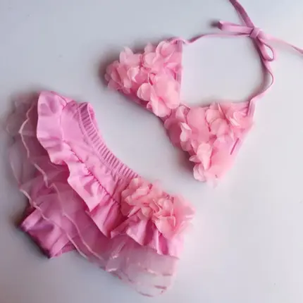 New Ruffled Swimsuits For Girls