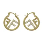 Luxury Letter F Earrings For Women - Image 5