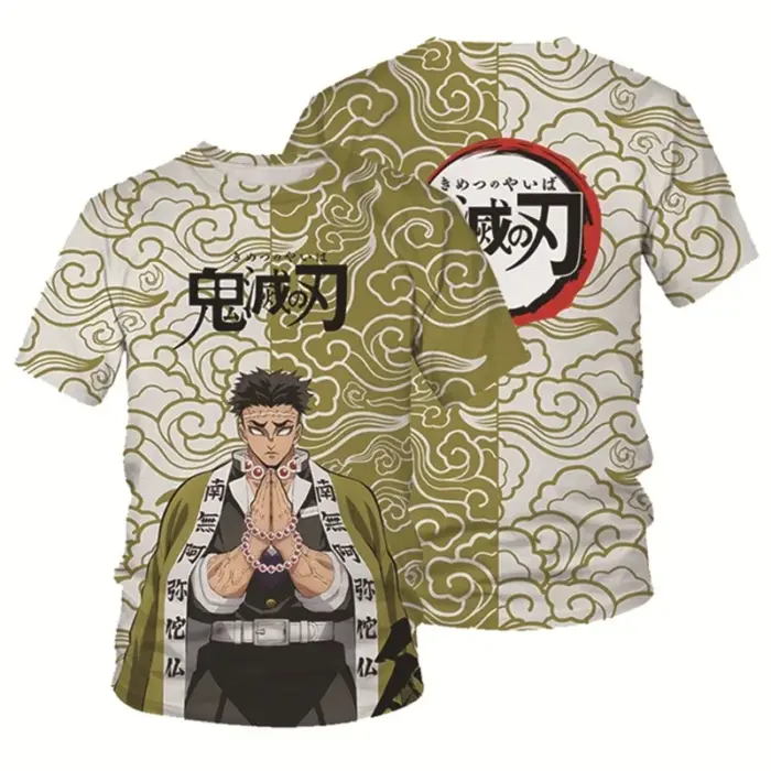 Demon Slayer Anime T-Shirts For Kids - Image 5