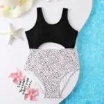 Leopard One-piece Swimsuits For Girls - Image 3