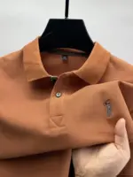 Men’s Casual Embroidered Polo T-Shirt - Image 4