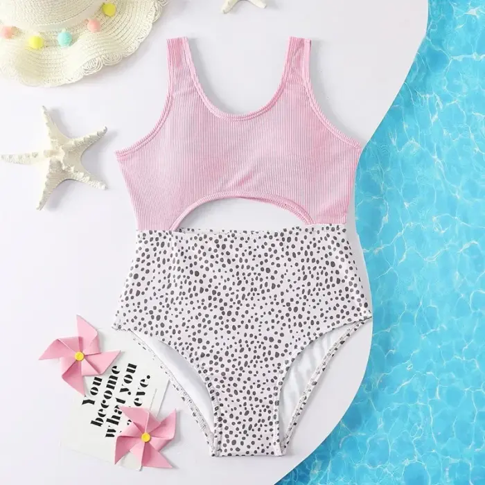 Leopard One-piece Swimsuits For Girls - Image 2