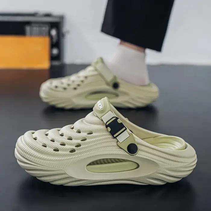 Casual Non-slip Platform Clogs For Men - Image 6