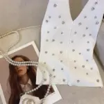 New Rhinestone Knitted Tops For Women - Image 5