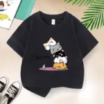 Kawaii Cats T-Shirts For Kids - Image 5