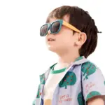 Square Foldable UV 400 Sunglasses For Kids - Image 2