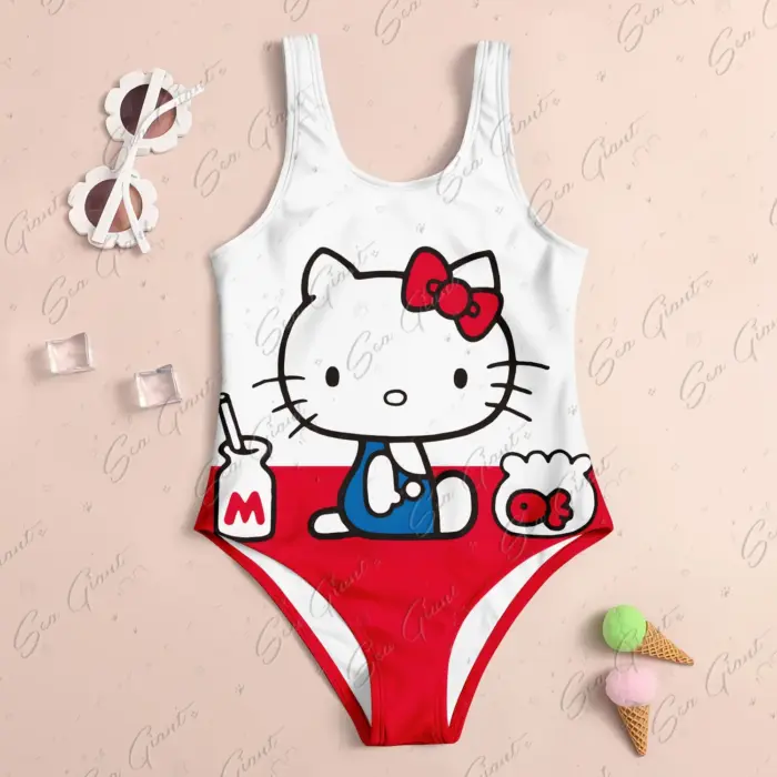 Hello Kitty Swimsuit For Girls - Image 1