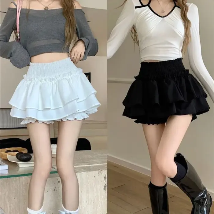 Ruffled Lolita Skirts For Women - Image 1