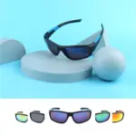 Sport Mirror Sunglasses With Case For Kids - Image 3