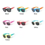 Square Foldable UV 400 Sunglasses For Kids - Image 5