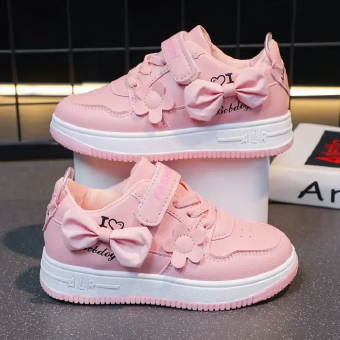 Cute Bow Shoes For Girls - Image 1