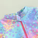Leopard Long Sleeve Swimwear For Kids - Image 6