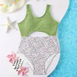 Leopard One-piece Swimsuits For Girls