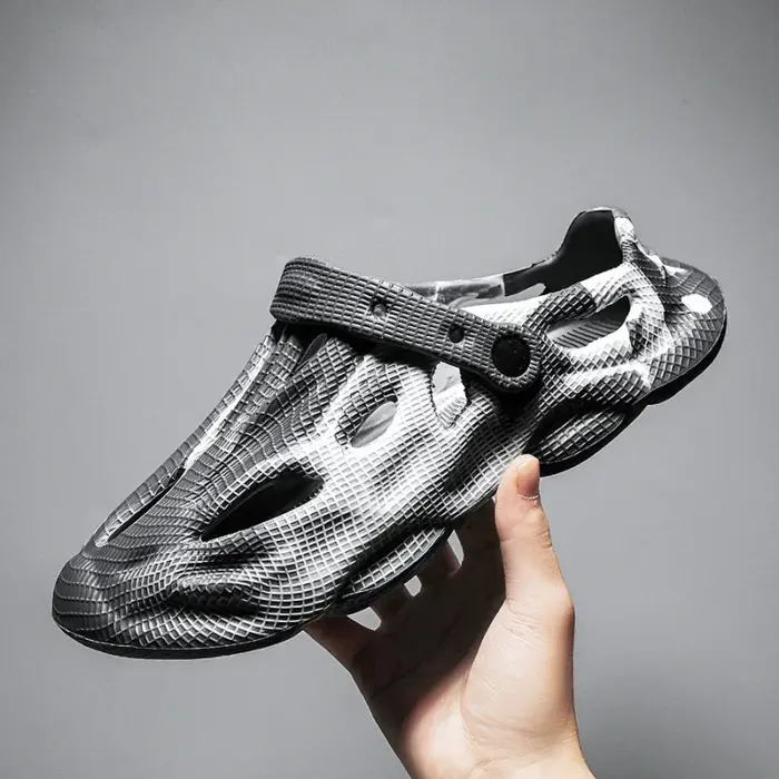 Summer Outdoor Platform Clogs For Men - Image 4