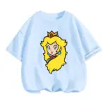 Princess Peach T-Shirts For Girls - Image 3