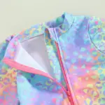 Leopard Long Sleeve Swimwear For Kids - Image 5