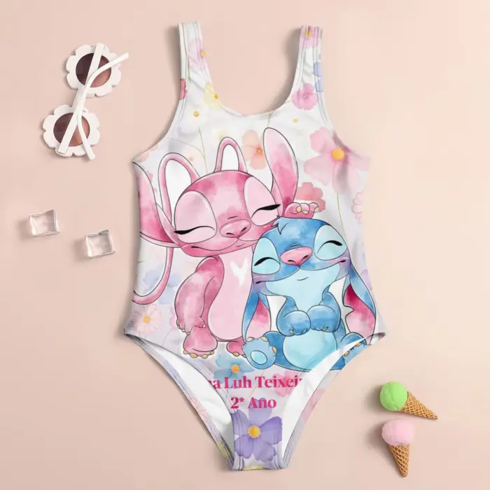 Lilo And Stitch Swimsuits For Girls - Image 4