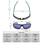 Sport Mirror Sunglasses With Case For Kids - Image 5