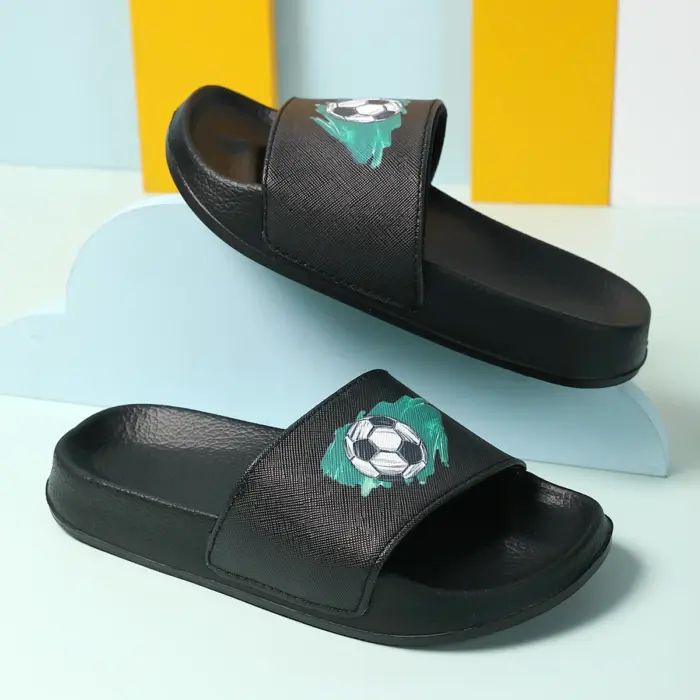Casual Soccer Slippers For Kids - Image 4
