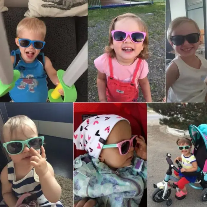 New Safety Sunglasses With Box For Kids - Image 5