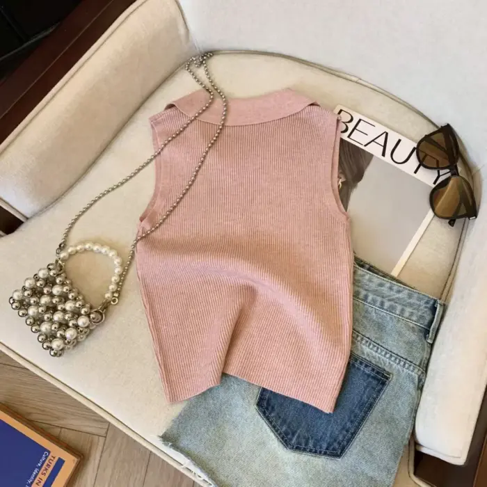 Vintage Sleeveless Tops For Women - Image 6