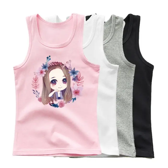 Cute Girl Printed Tops For Girls - Image 2