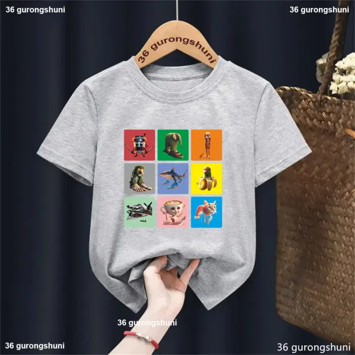 New Brain Rot T-Shirts For Kids - Image 5