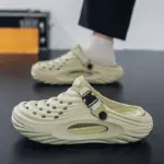 New Casual Non-slip Platform Clogs For Men - Image 6