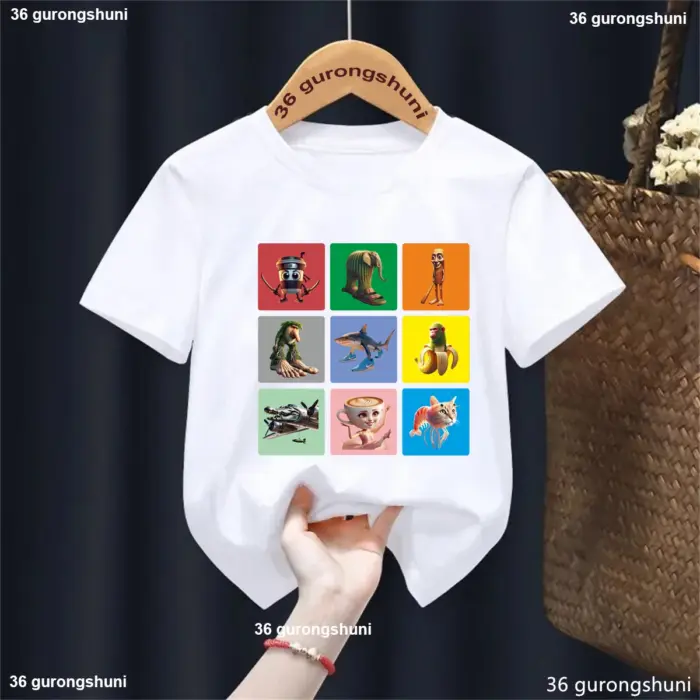 New Brain Rot T-Shirts For Kids - Image 2