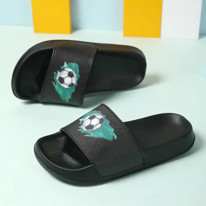 Casual Soccer Slippers For Kids - Image 3