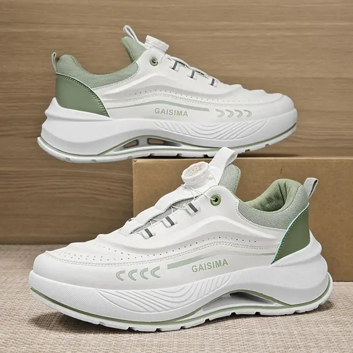 Non-Slip Lace Up Sneakers For Men - Image 2