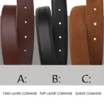Casual Leather Belts For Women - Image 4