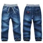 100% Cotton Denim Trousers For Boys