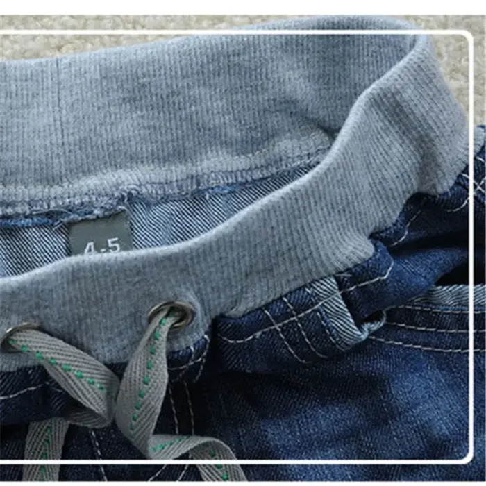 100% Cotton Denim Trousers For Boys - Image 4