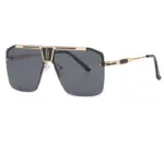 Gradient Square Sunglasses For Men - Image 4
