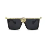 Retro Luxury Lioness Sunglasses For Women - Image 2
