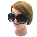 Oversized Polygon Frame Sunglasses For Women - Image 6