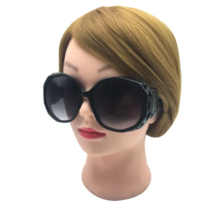 Oversized Polygon Frame Sunglasses For Women - Image 6