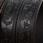 Retro Embossing Belts For Men - Image 6