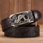 Retro Embossing Belts For Men - Image 3