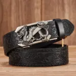 Retro Embossing Belts For Men - Image 4