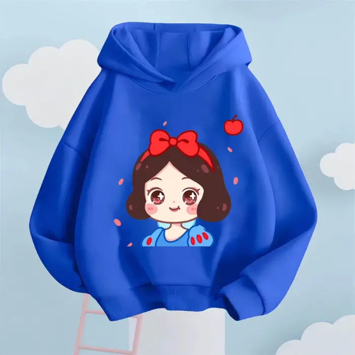 Snow White Hoodies For Girls - Image 4