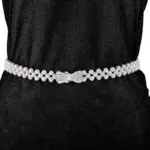 Elegant Pearl Belts For Women