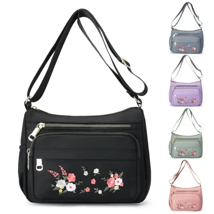 Casual Embroidery Shoulder Bags For Women - Image 1