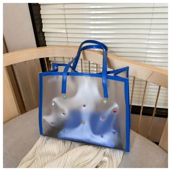 2pcs Transparent Beach Bags For Women - Image 5